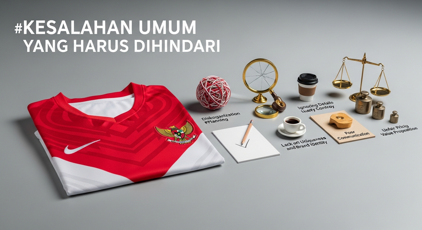 Kesalahan Umum yang Harus Dihindari - cara order jersey corporate B2B | Natex Vendor