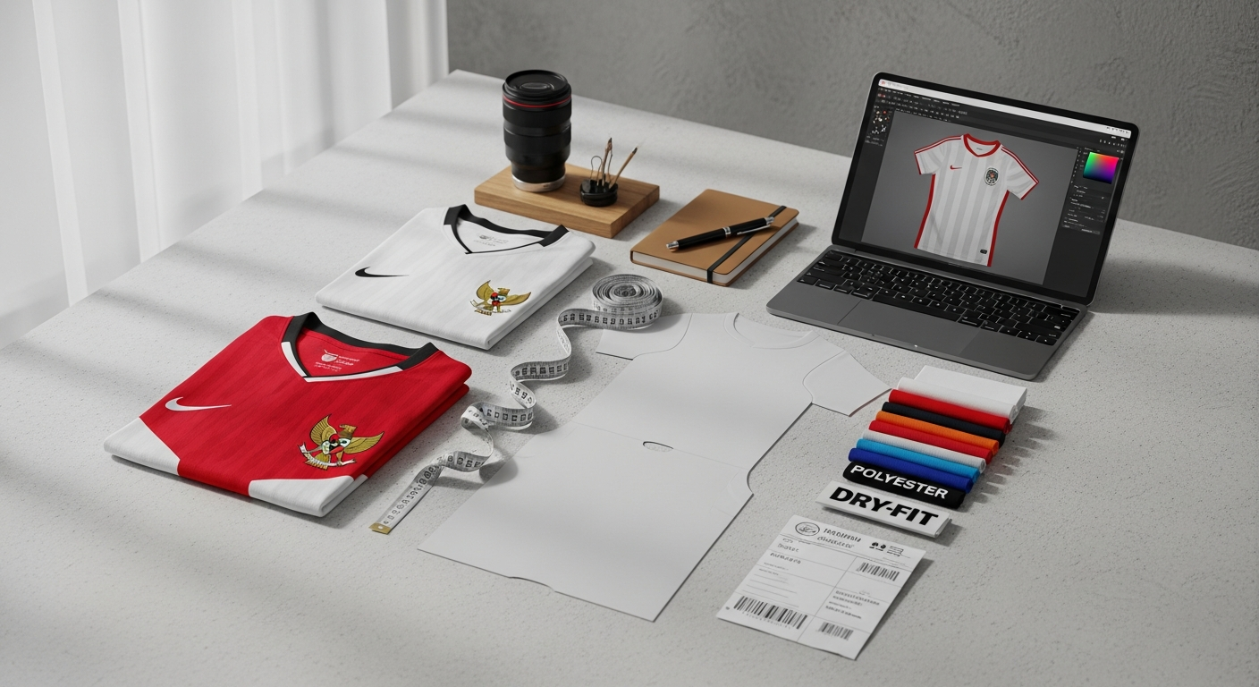 Persiapan yang Dibutuhkan - cara order jersey untuk tim | Natex Vendor