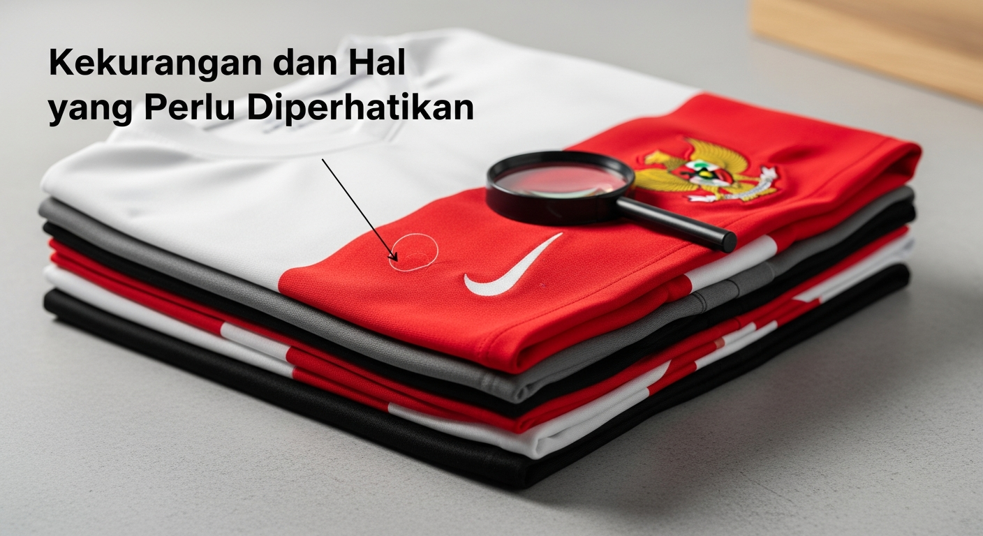Kekurangan dan Hal yang Perlu Diperhatikan - desain jersey sesuai identitas tim | Natex Vendor