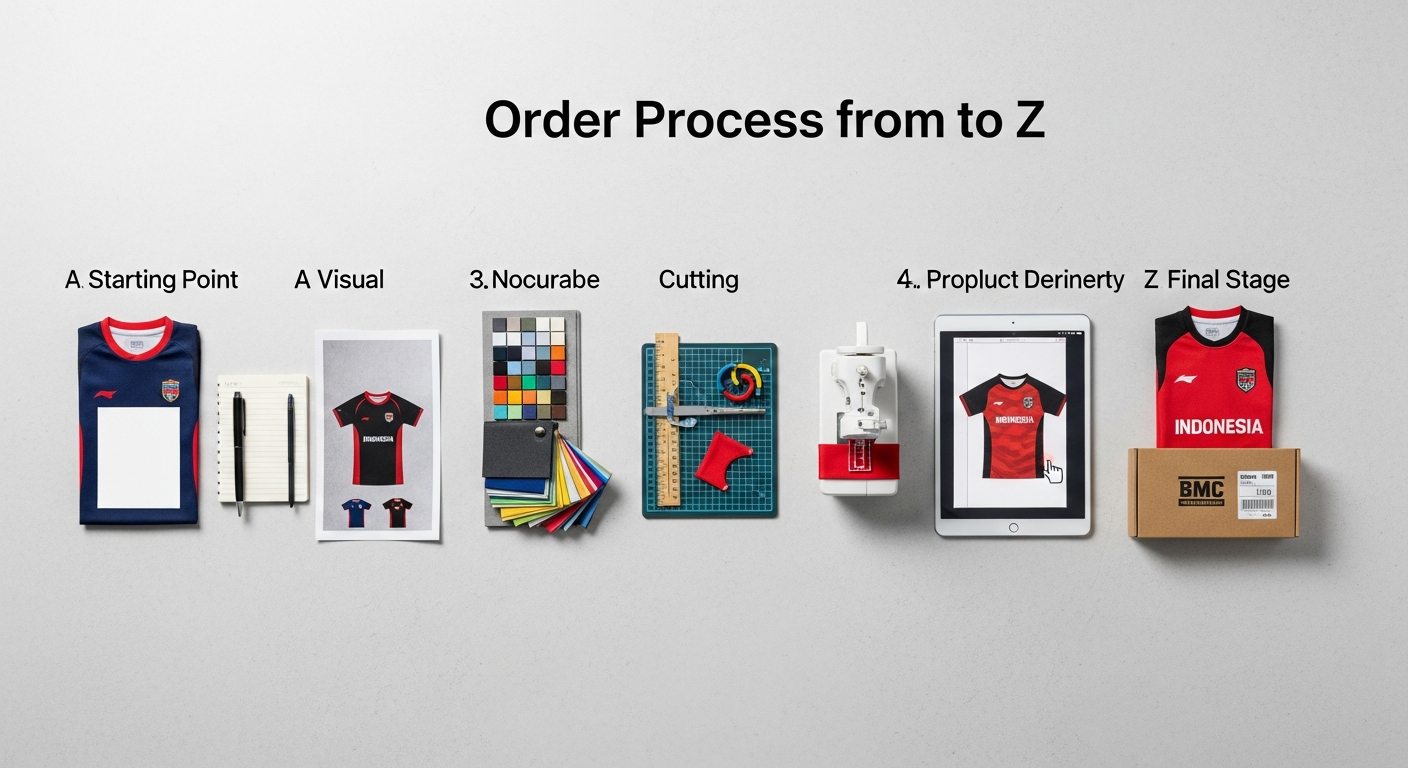 Proses Order dari A sampai Z - DTF jersey komunitas | Natex Vendor