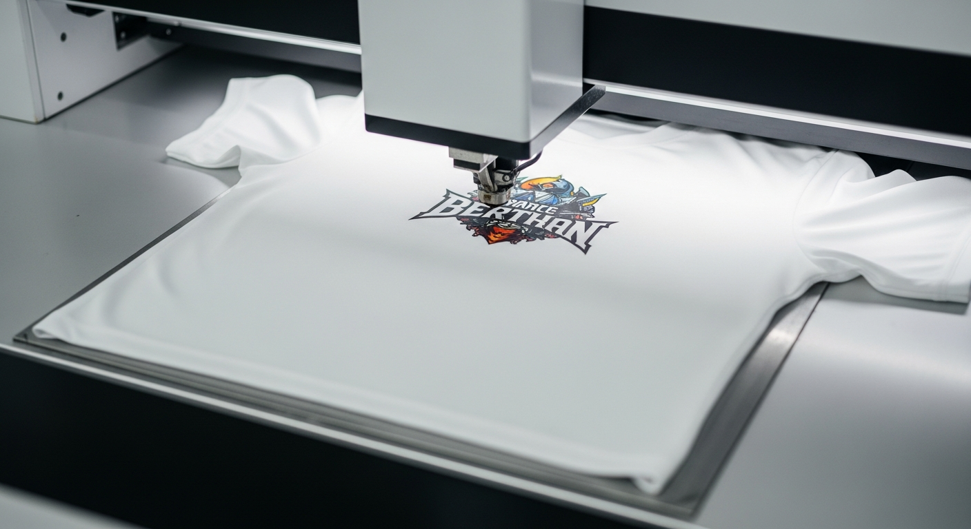 Kapan Memilih DTG Jersey Putih? - DTG jersey putih vs gelap | Natex Vendor