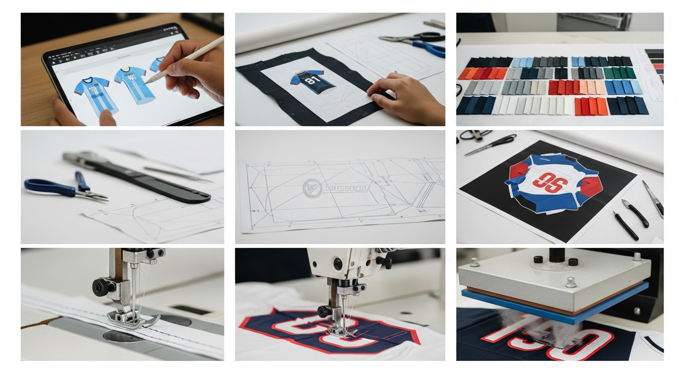 Persiapan yang Dibutuhkan - iterasi desain jersey dengan klien | Natex Vendor