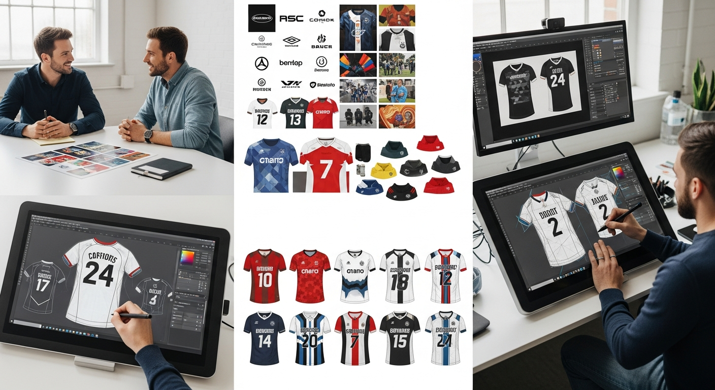 Langkah-Langkah Praktis - iterasi desain jersey dengan klien | Natex Vendor