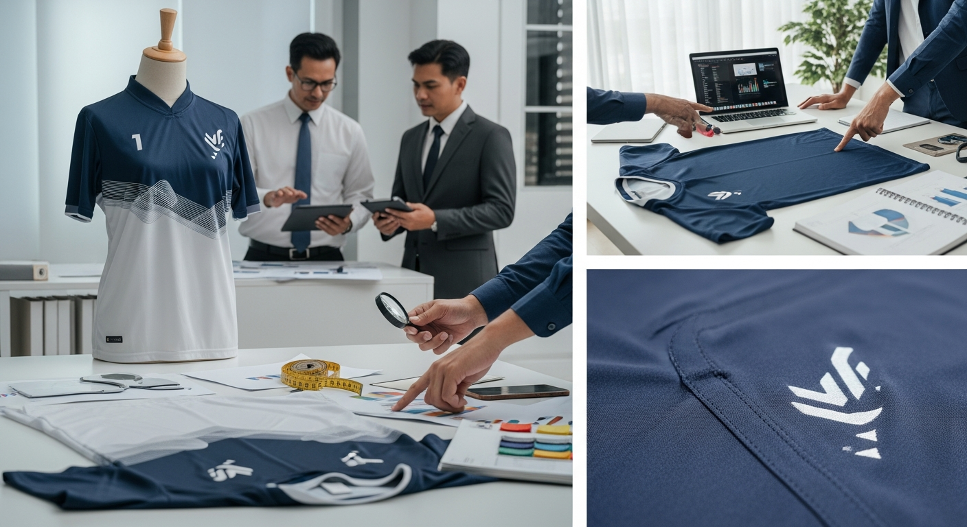 Tips Pro dari Praktisi - iterasi desain jersey dengan klien | Natex Vendor