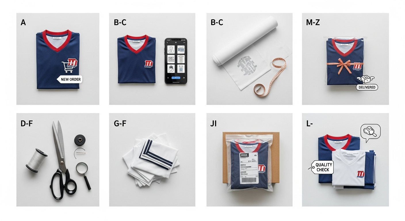 Proses Order dari A sampai Z - jasa DTG jersey custom | Natex Vendor