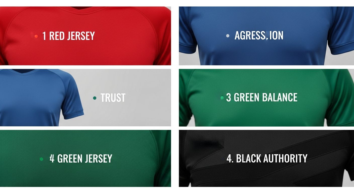 panduan pemilihan warna jersey