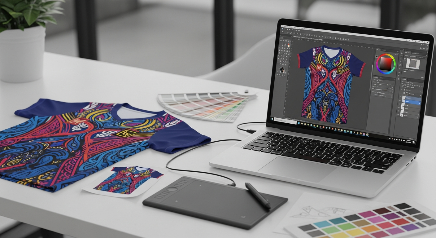 adobe illustrator untuk desain jersey