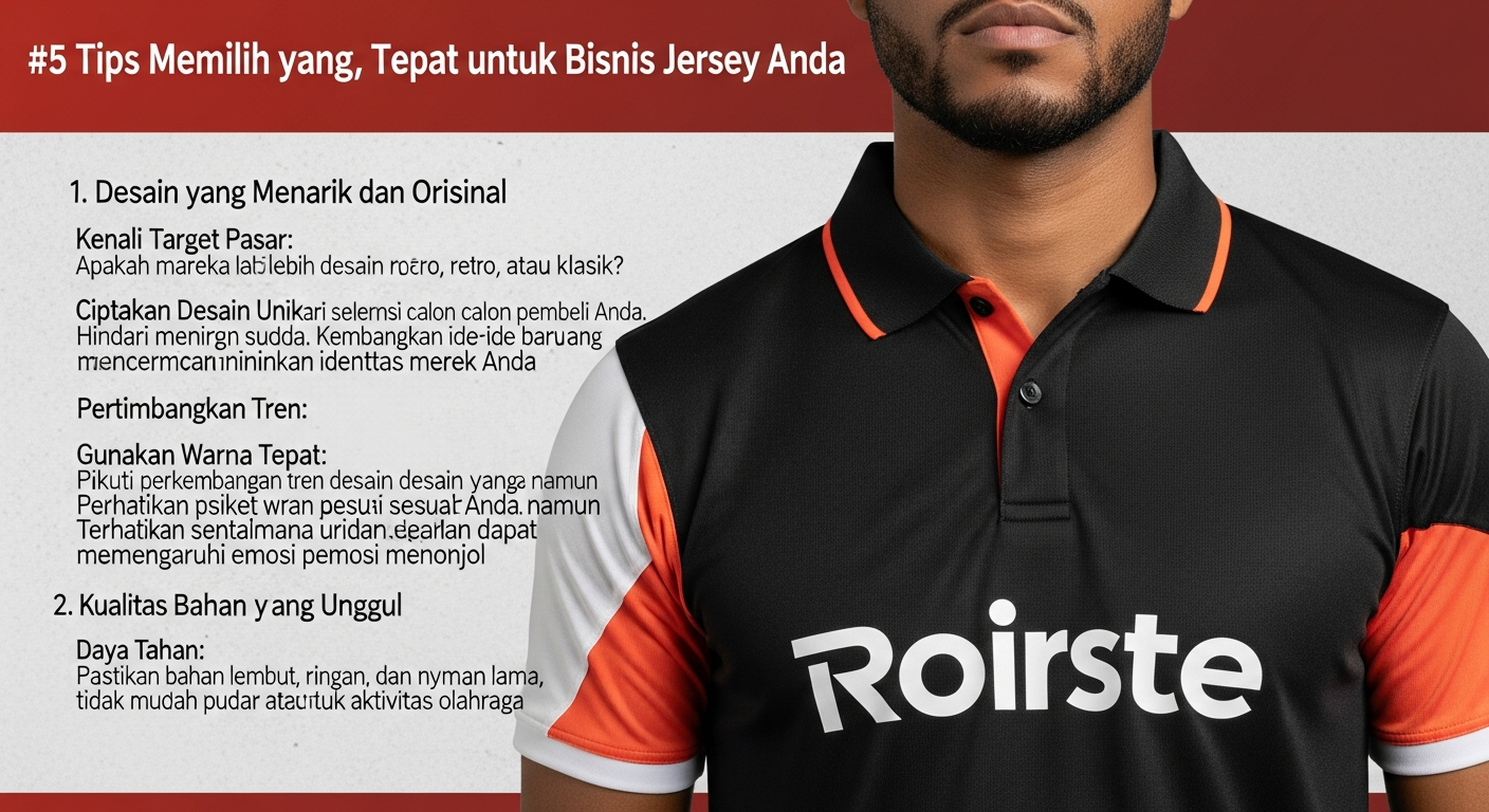 bahan jersey anti gerah tropis