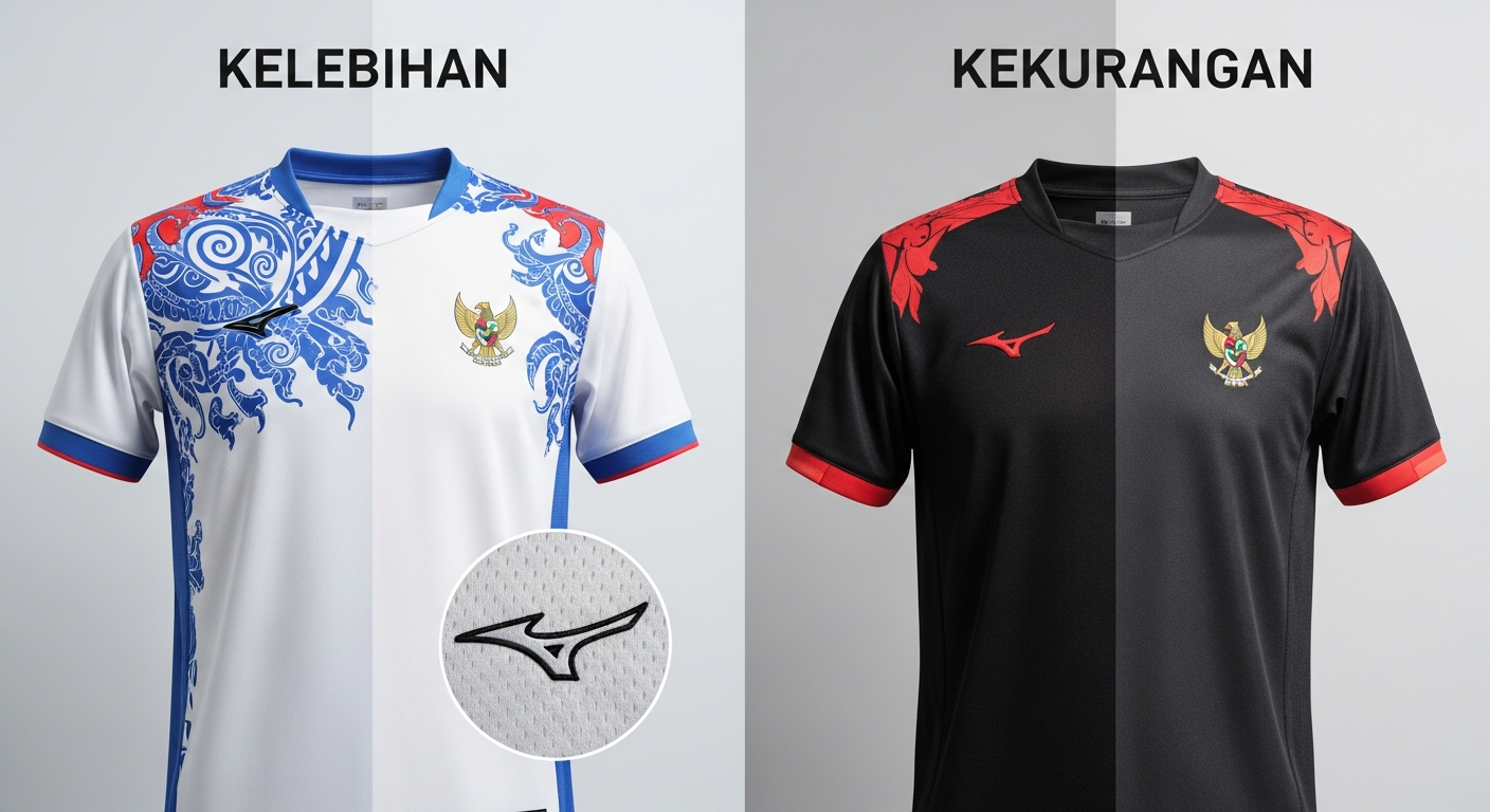 bahan jersey grade A B C perbedaan