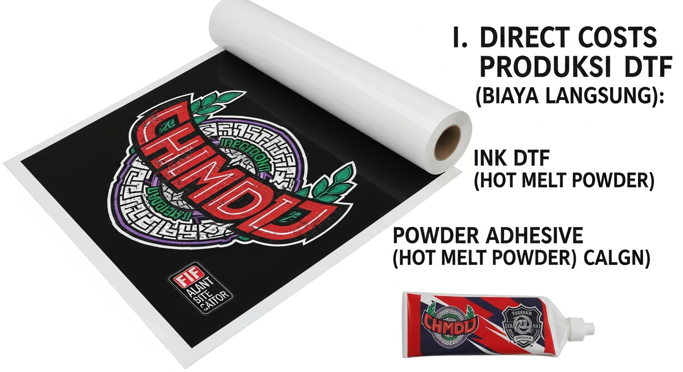 biaya produksi DTF vs sublimasi