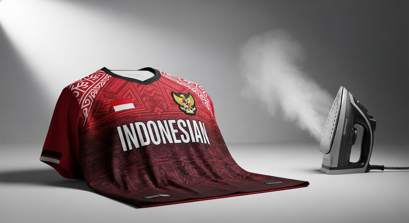 bolehkah jersey disetrika