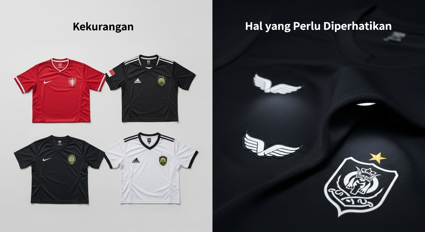 bordir jersey benang emas