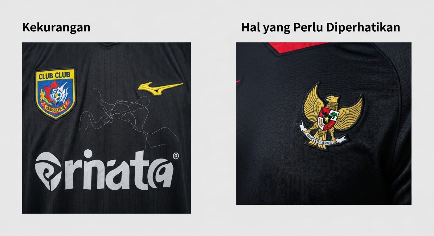 bordir jersey wristband