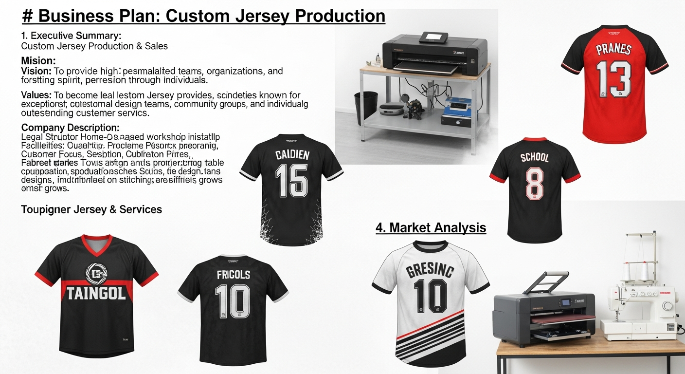 business plan bisnis jersey custom