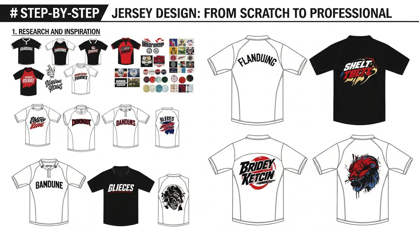 cara bikin desain jersey dari nol