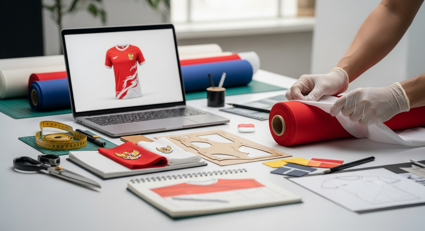 cara cek kualitas sampel jersey