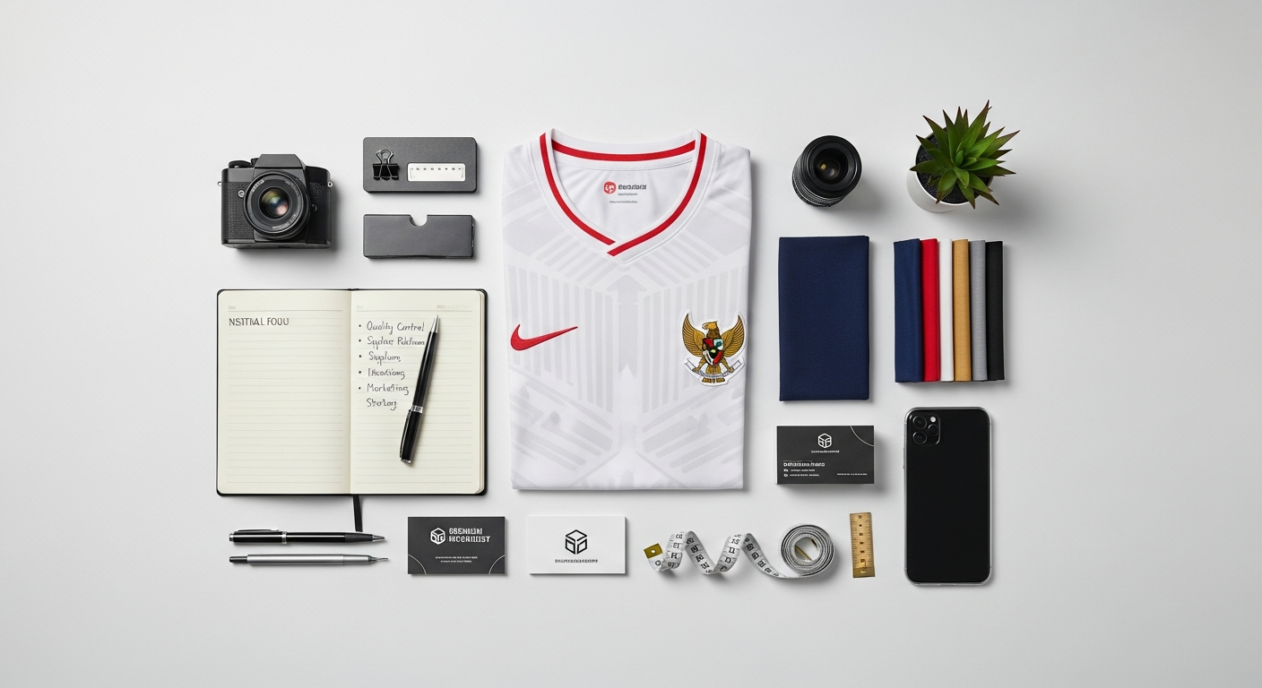 cara cek kualitas sampel jersey