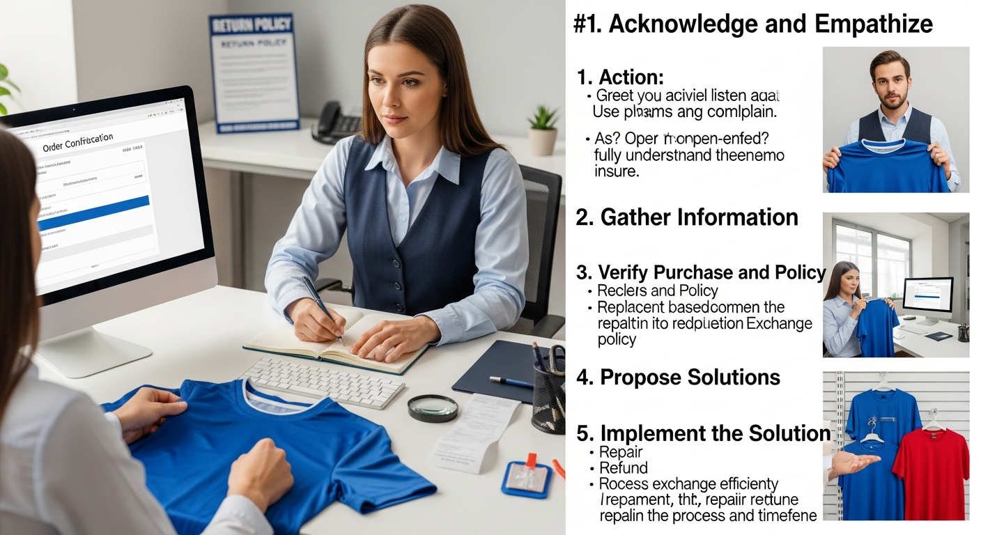 cara handle komplain pelanggan jersey