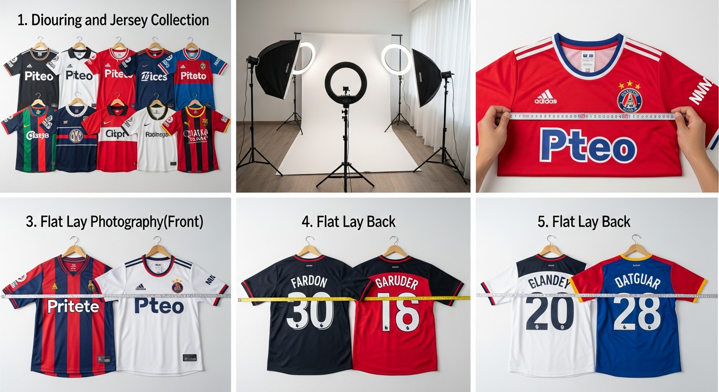 cara jualan jersey di shopee