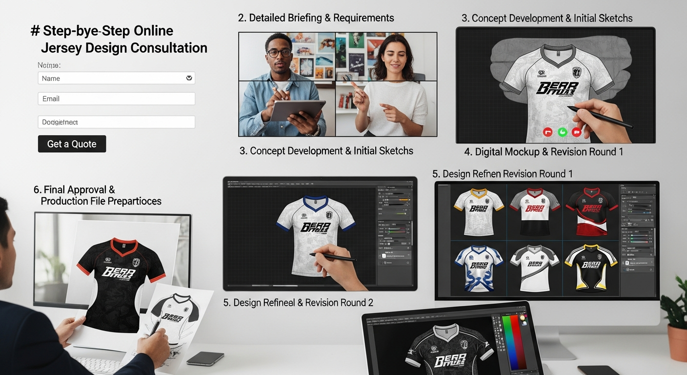 Cara Konsultasi Desain Jersey Online: Tutorial Praktis 2026 cara konsultasi desain jersey online
