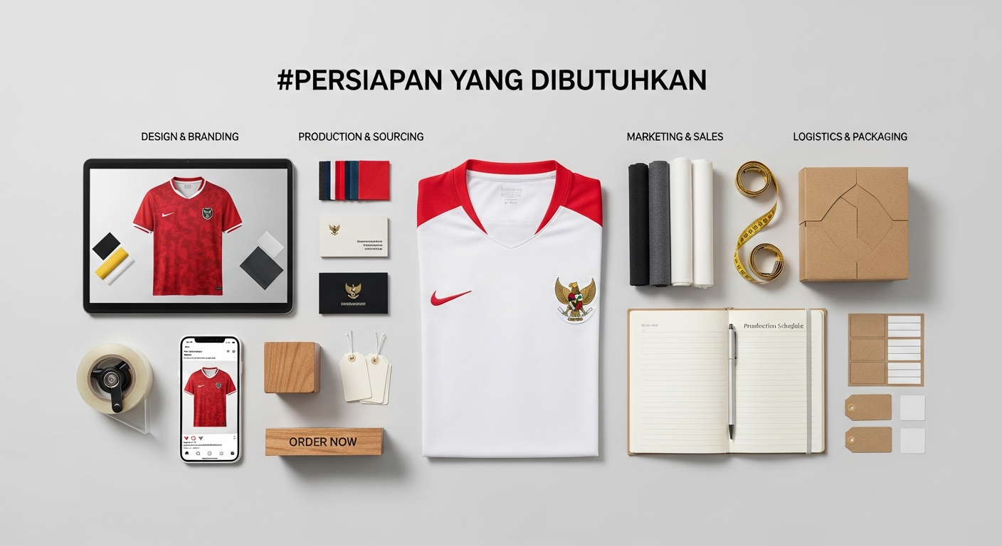 cara membangun brand jersey dari nol