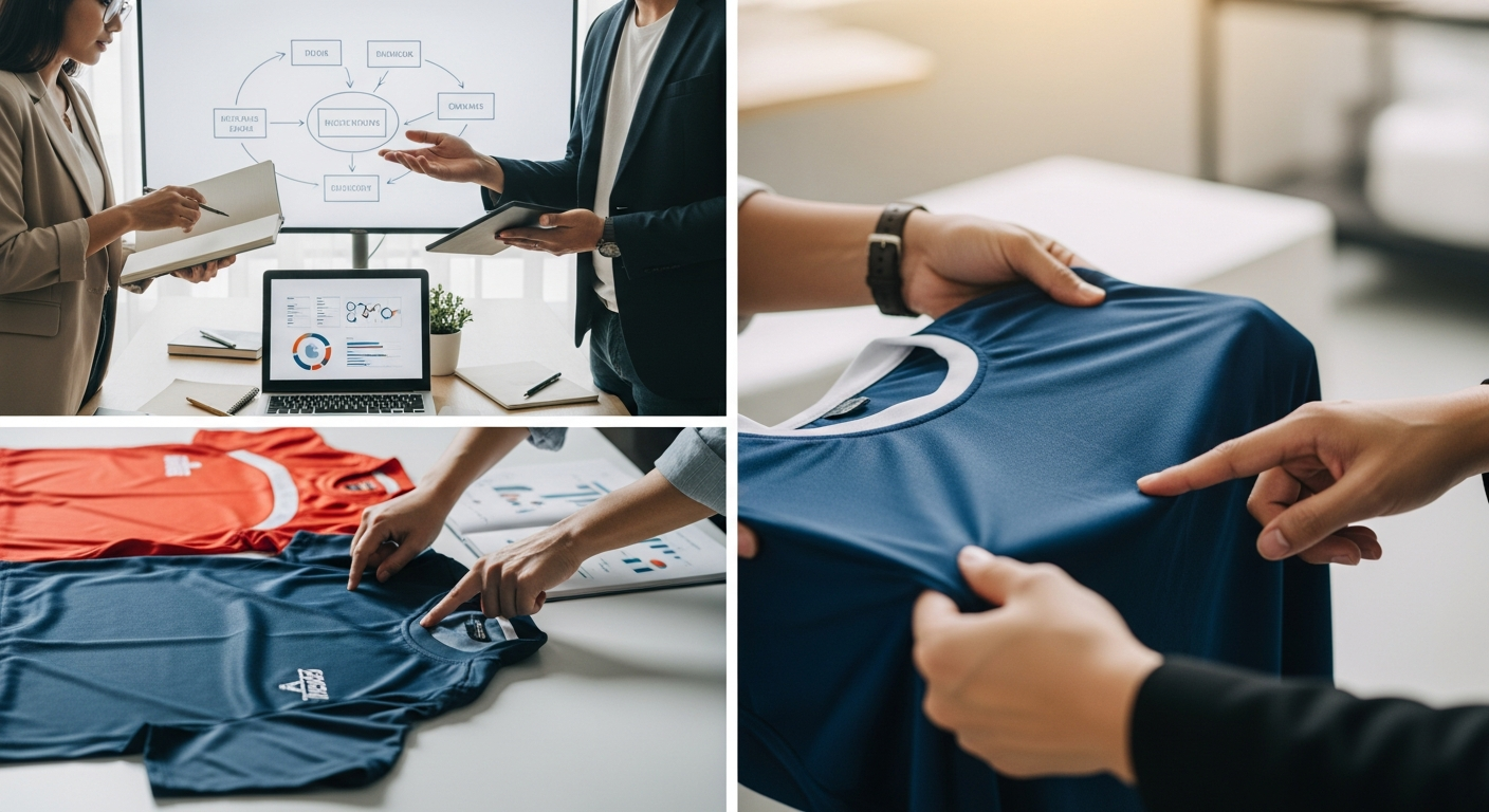 cara membuat size chart jersey sendiri