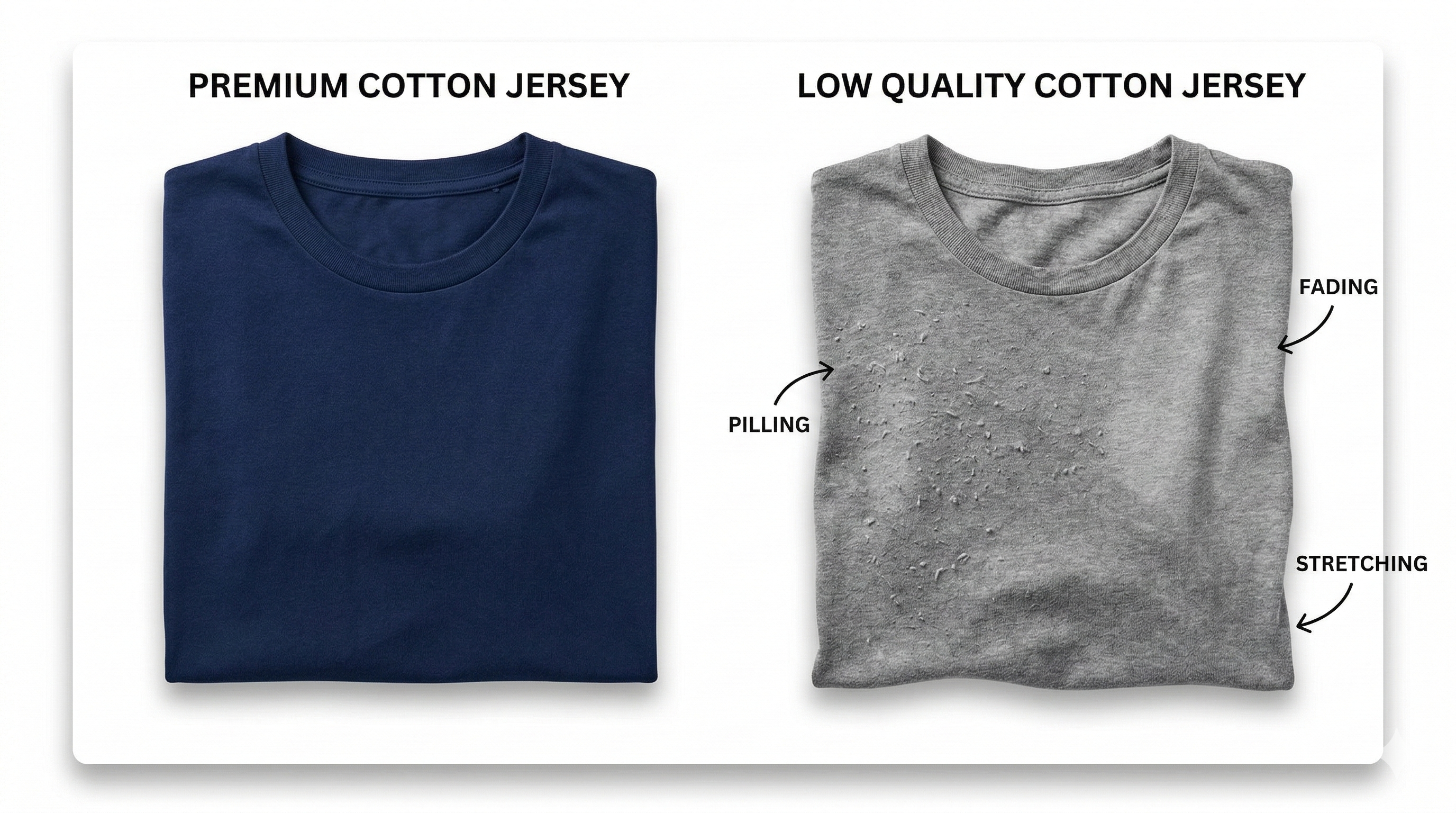 cara memilih katun jersey berkualitas