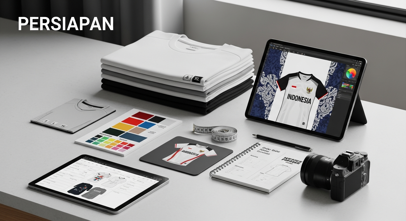 cara memulai bisnis jersey white label