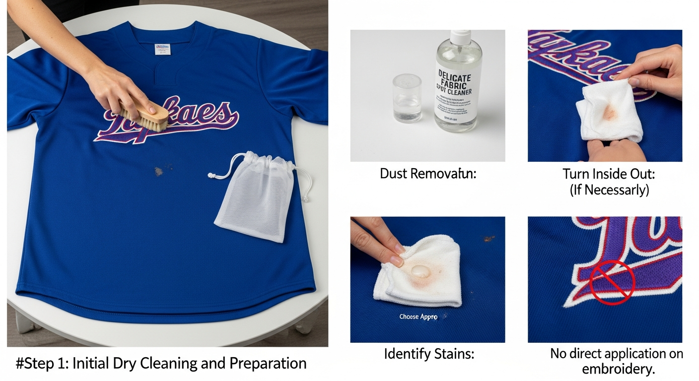 cara mencuci jersey bordir