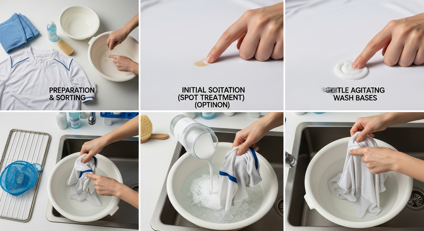 cara mencuci jersey yang benar