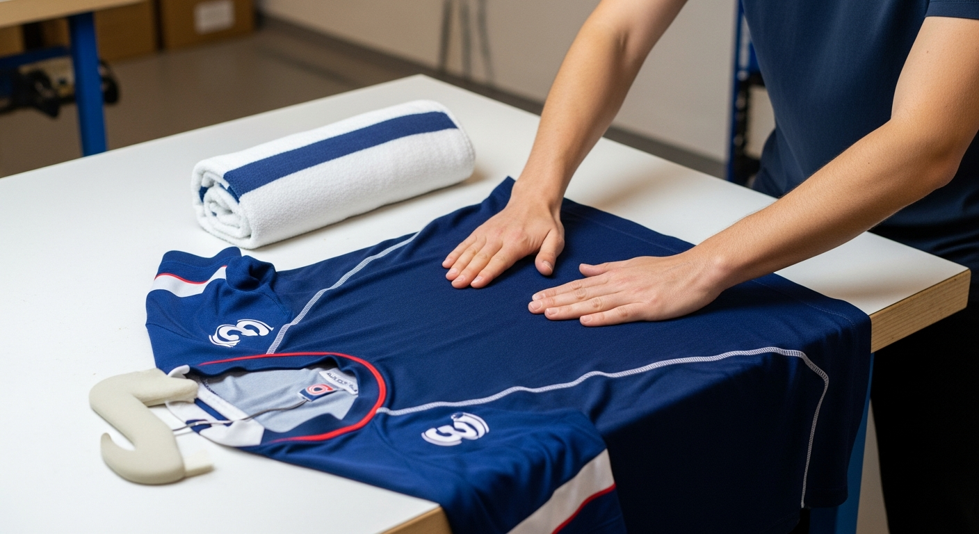 cara mengeringkan jersey yang benar