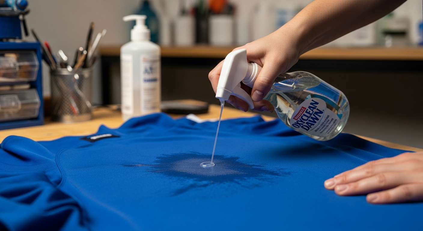 cara menghilangkan noda jersey