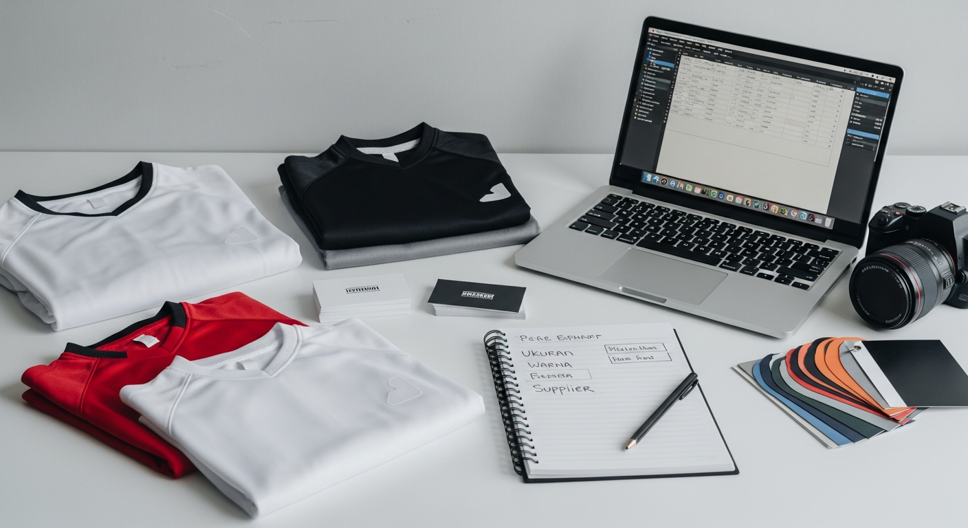 cara mengukur badan untuk jersey