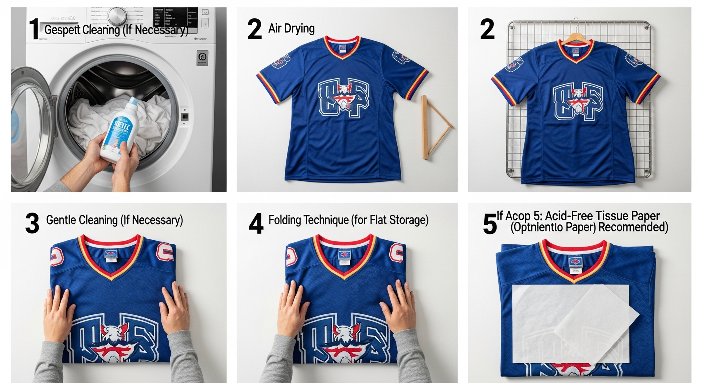 cara menyimpan jersey agar awet