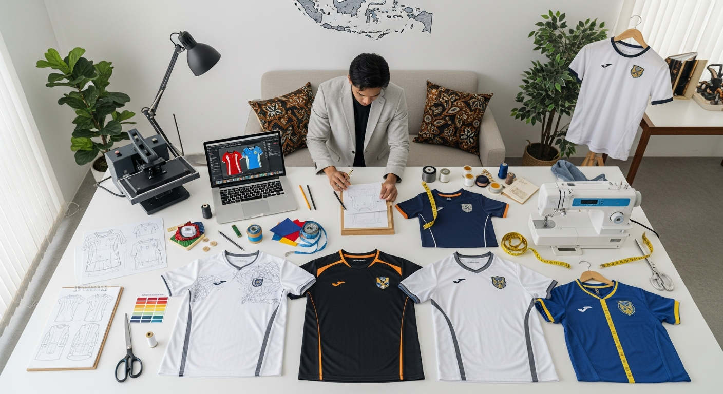 cara merawat bordir jersey agar tidak rusak