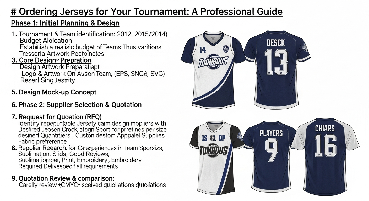 cara order jersey untuk turnamen