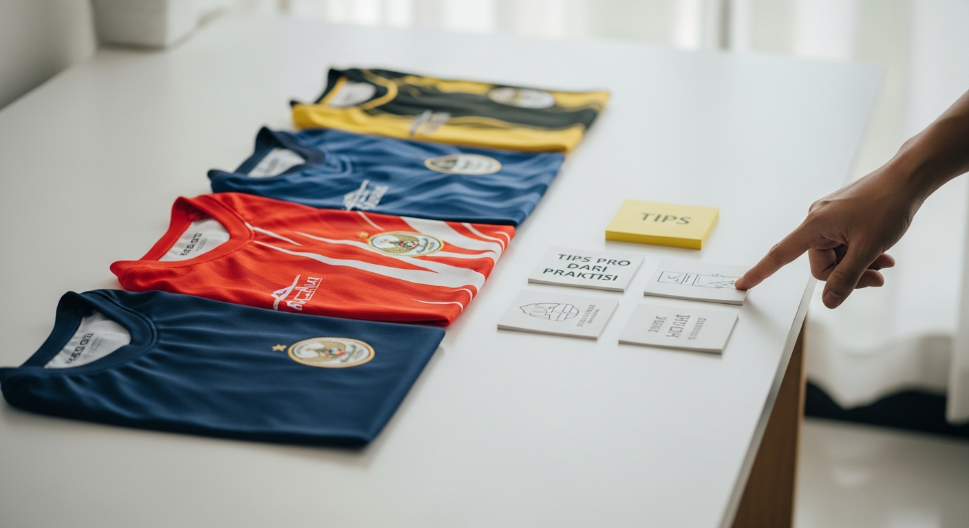 cara order jersey untuk turnamen