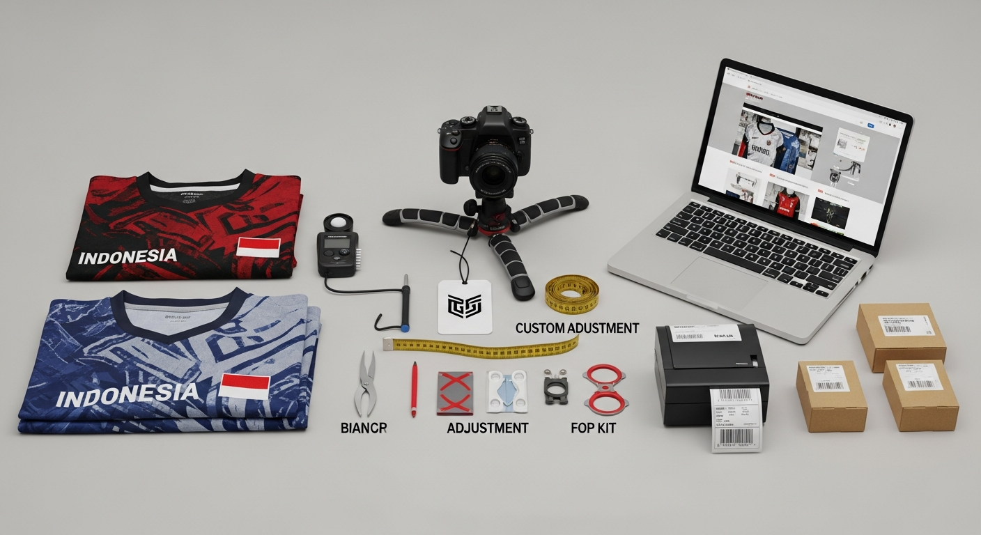 cara presentasi desain jersey ke klien