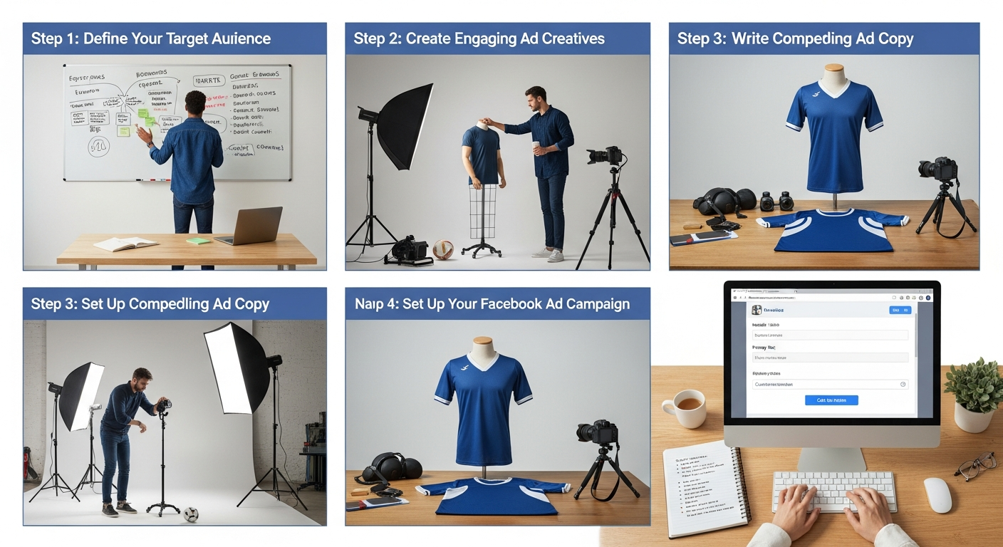 cara promosi jersey di Facebook Ads