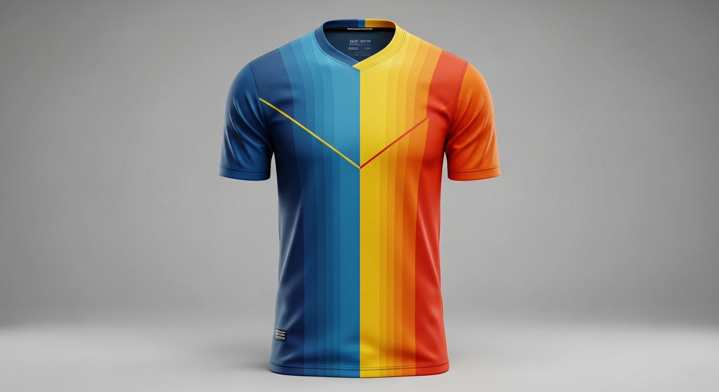 complementary colors jersey design