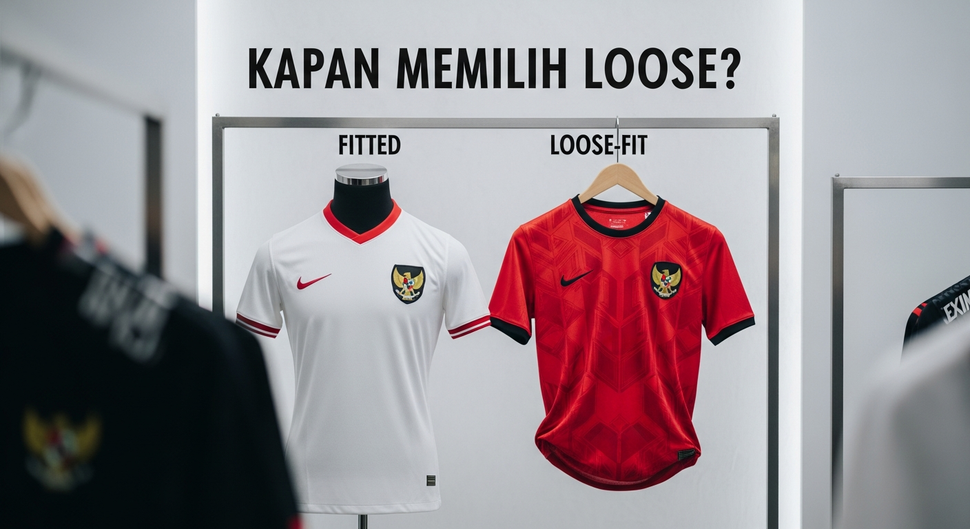 cutting jersey slim vs loose