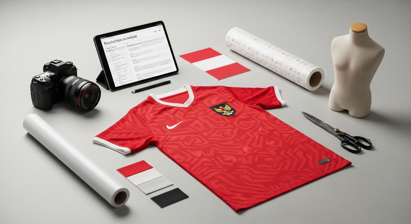 desain jersey dengan Adobe Firefly