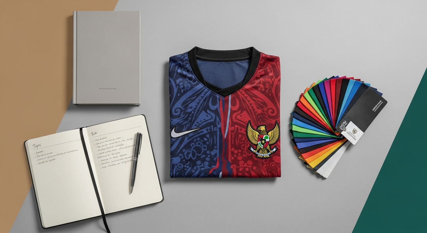 desain jersey dengan Imagen