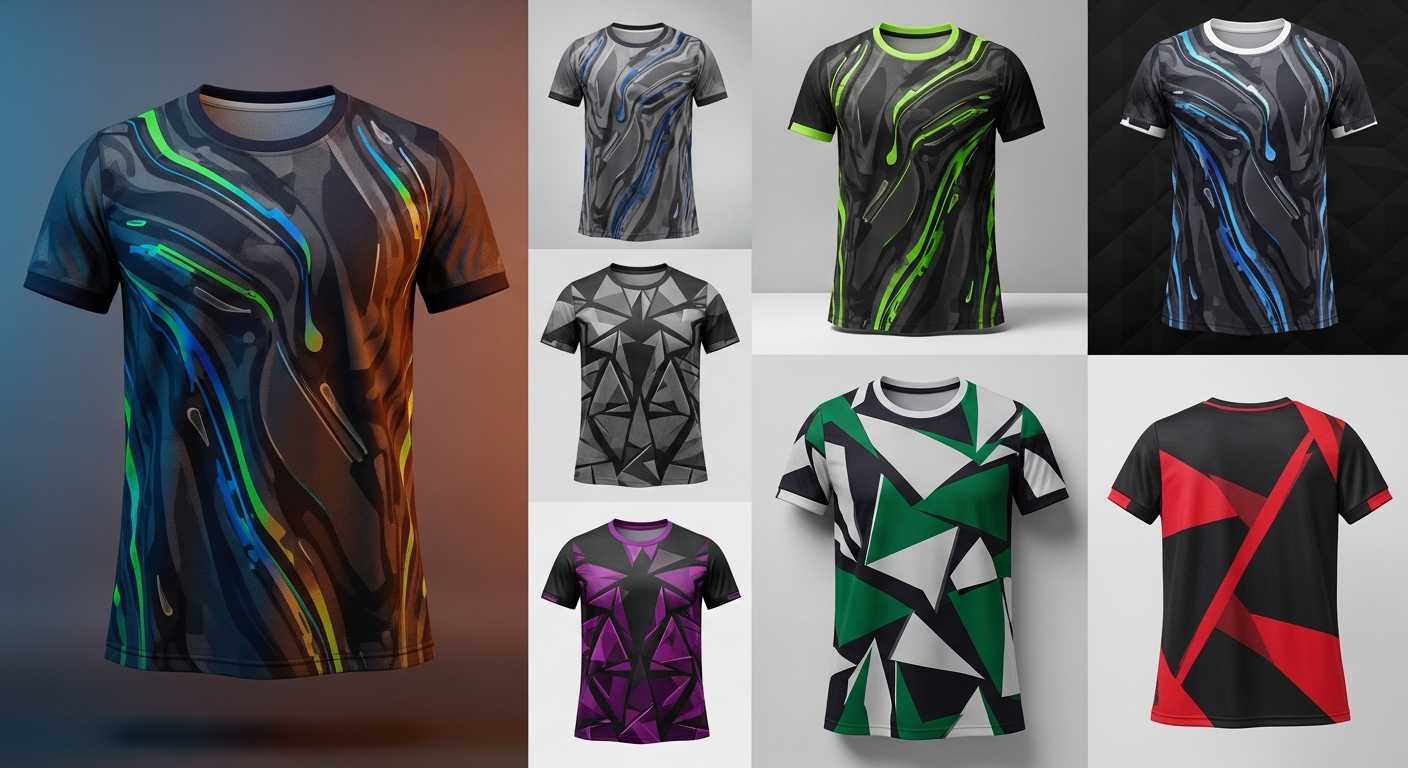 desain jersey futuristik