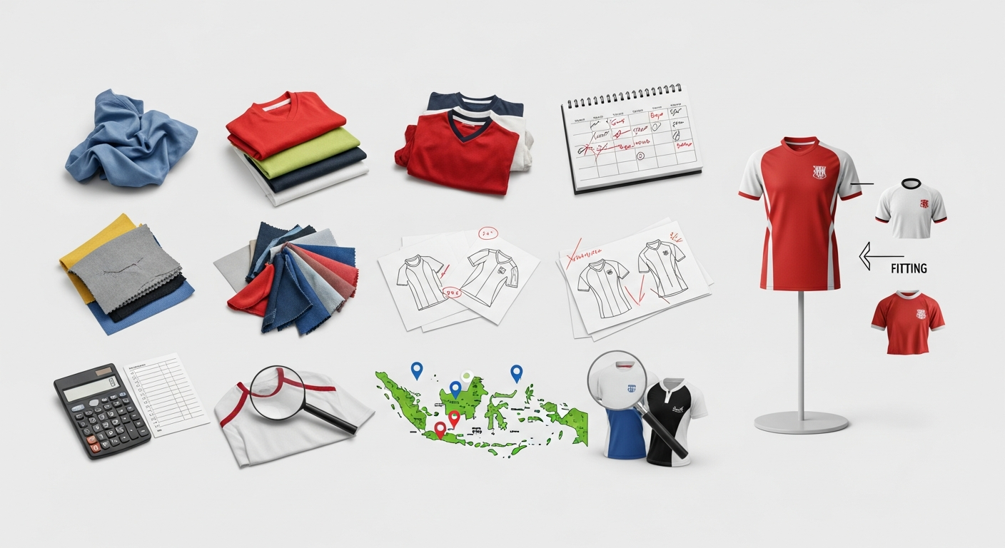 desain jersey gradient ombre