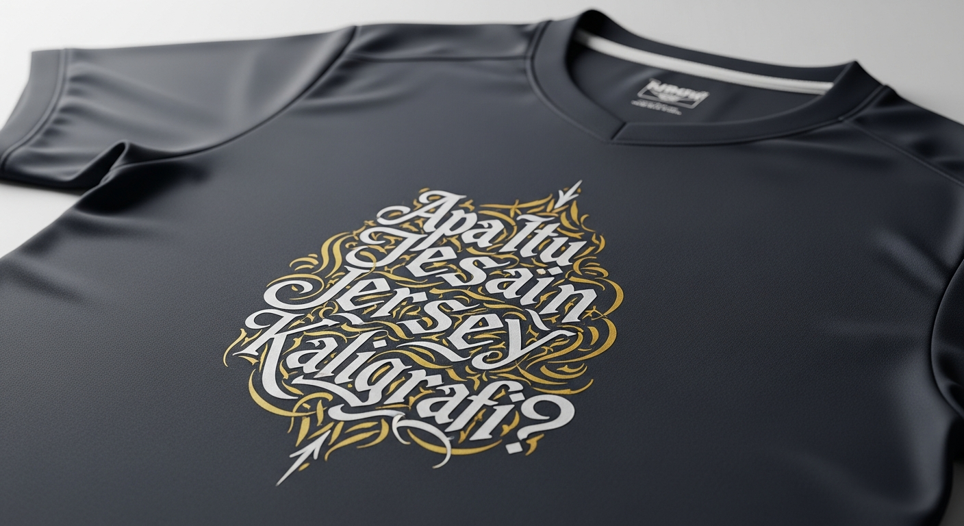 desain jersey kaligrafi