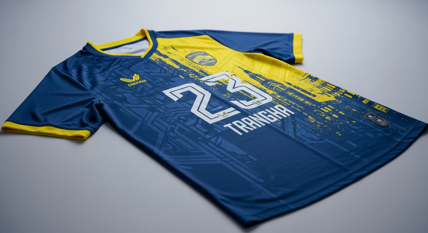 desain jersey sesuai identitas tim