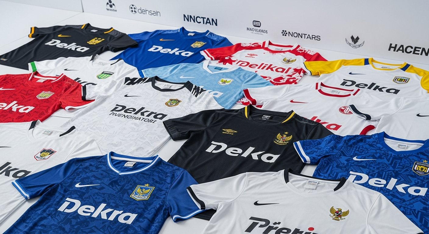 desain jersey simpel elegan