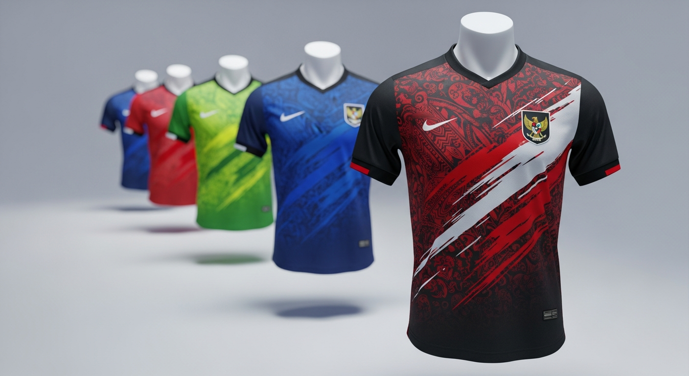 desain jersey simpel elegan