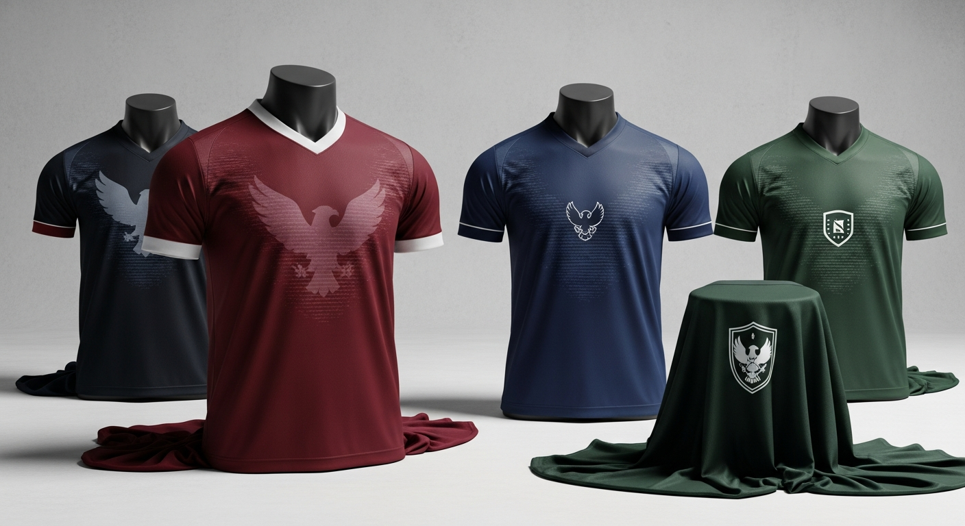 desain jersey untuk tim veteran